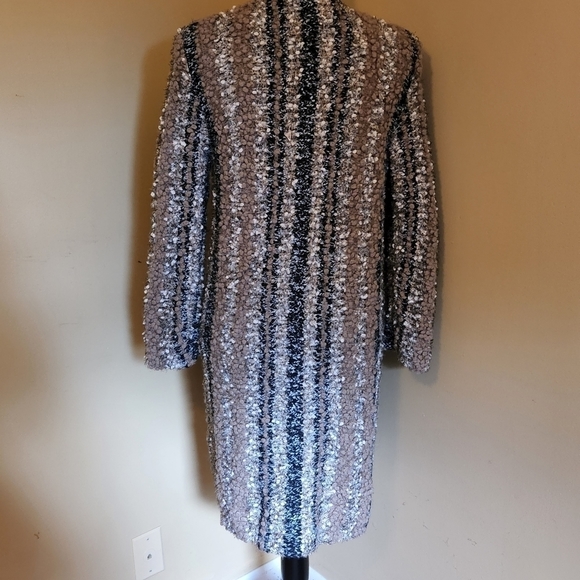 Grandma Popcorn Cardigan Longline Small/Medium - Picture 2 of 5